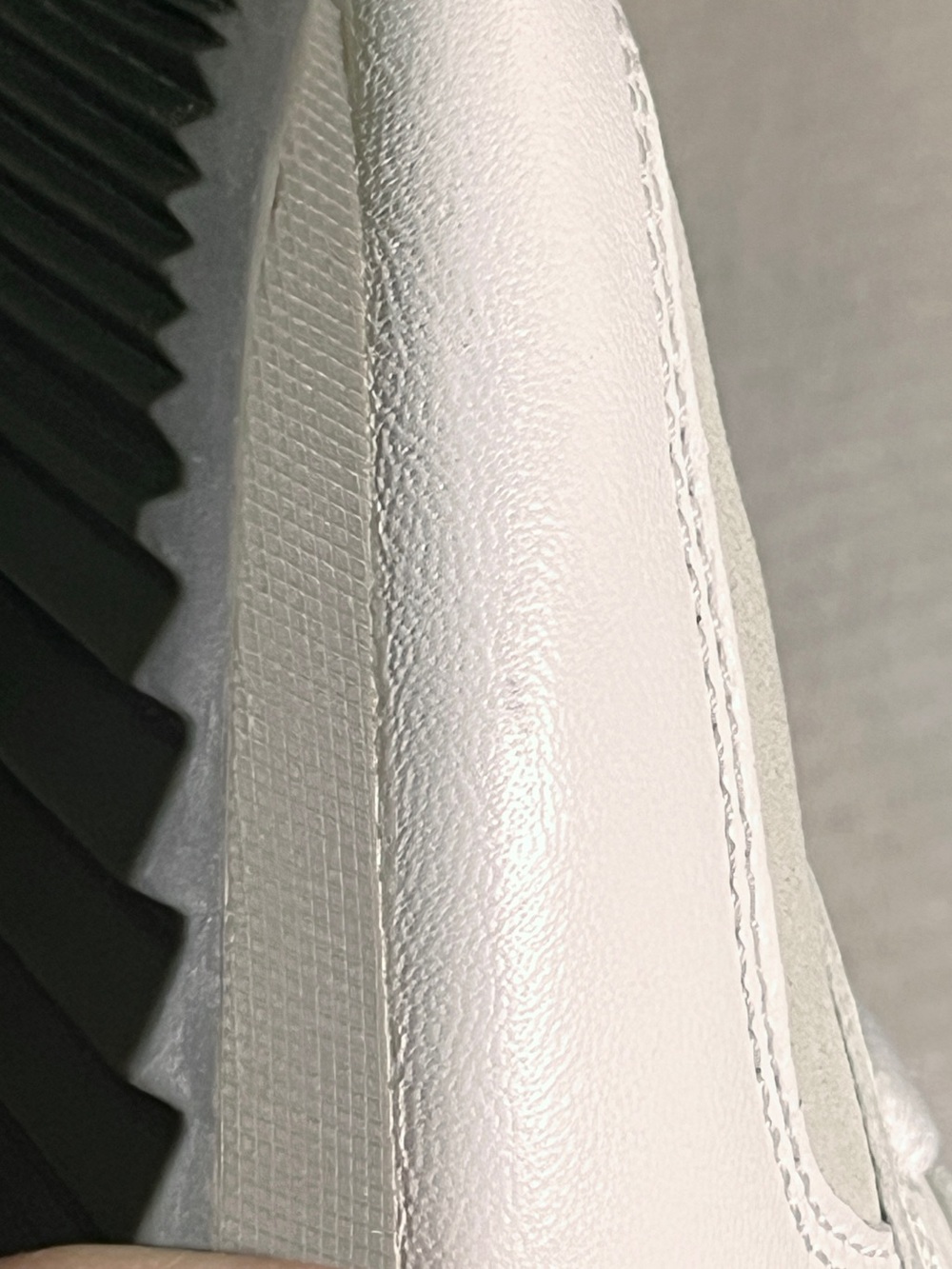 NWOT MICHAEL KORS Allie Trainer Sneakers White Silver Suede Leather Upper 6.5 - Picture 13 of 14